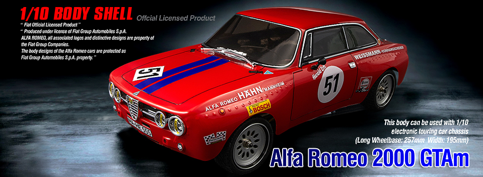 Killerbody Alfa Romeo 2000 Gtam Rc Cars Rc Parts And Rc